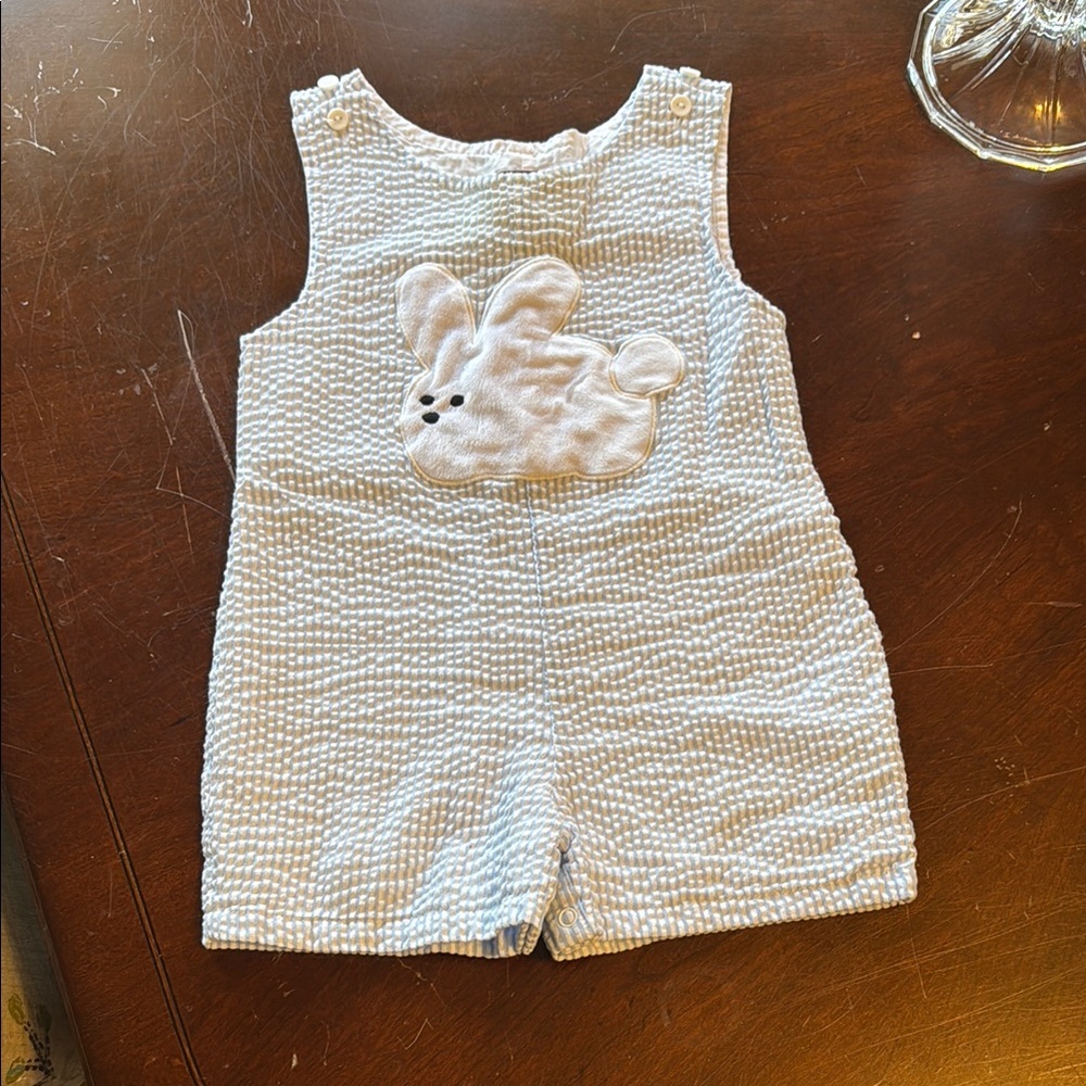 Adorable Baby Romper with Bunny Design